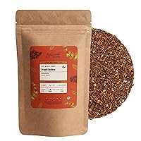 Vista 19 de Heavenly Tea Leaves Hoja de frambuesa orgánica, té de hierbas de hojas sueltas, 4 onzas (aprox. 50 tazas de té) - Propiedad de mujeres, hierba
