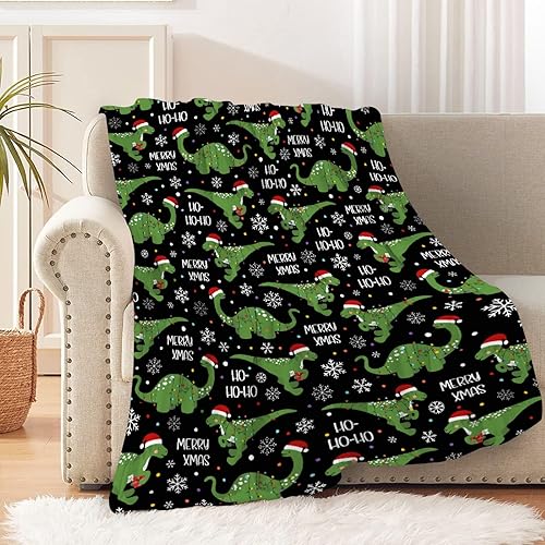 Vista 41 de Manta Personalizada con Nombre de Dinosaurio Regalos Personalizados Mantas de Franela Súper Suaves y Ligeras Manta para Niños, Adultos, Adecuada