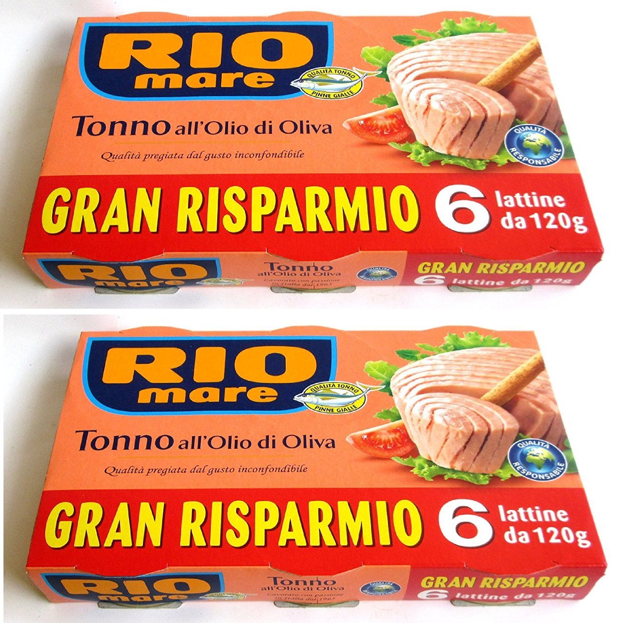 Rio Mare Tuna Fish in Olive Oil, Yellowfin Tuna Quality 4