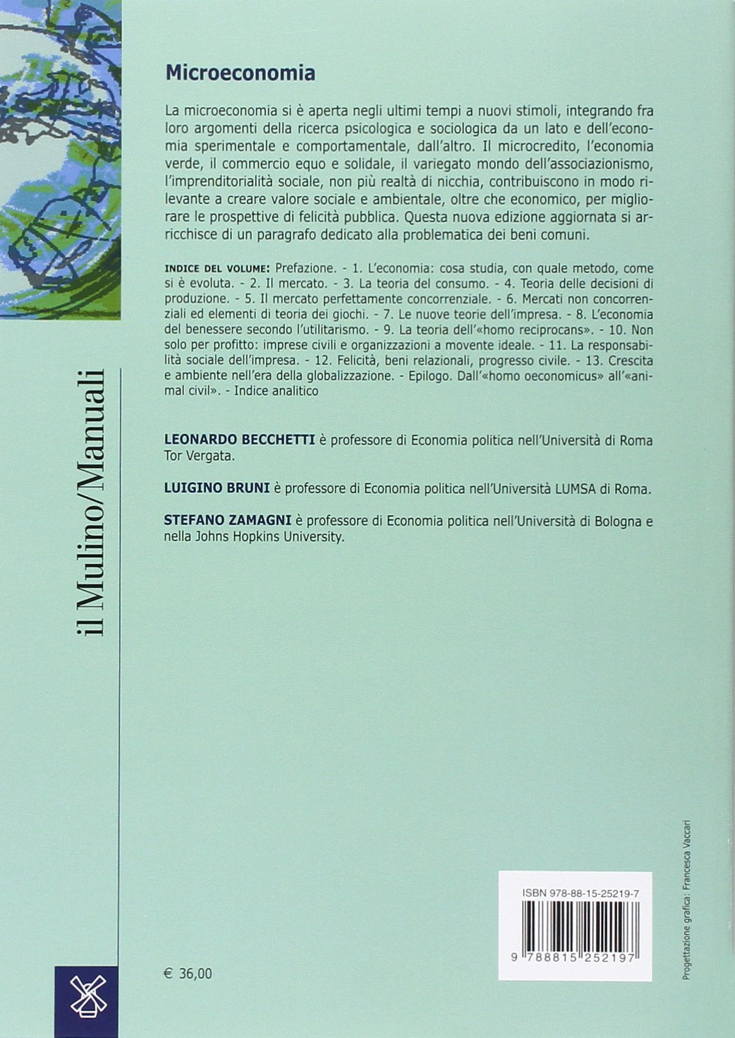 Microeconomia. Un testo di economia civile