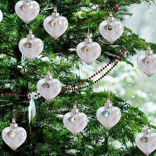 Miniatura 2 de Adornos de Navidad  Decoración para árbol de Navidad  Adorno de bola de fotos personalizada, adorno de bola de Navidad inastillable para vacaciones,