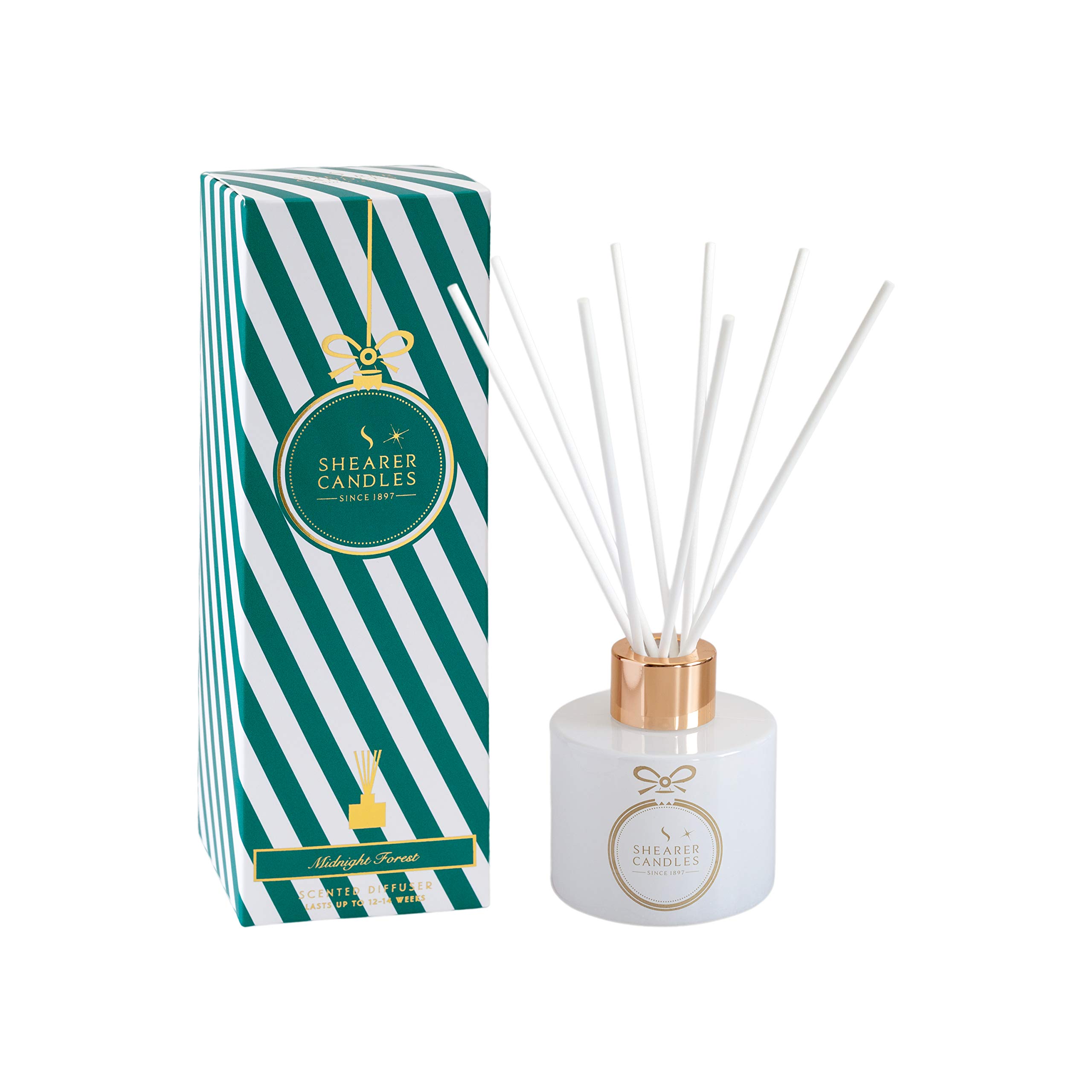 Shearer Candles Amber Blush Duftdiffusor 100 Ml - ätherische Öle, Hält 12-14 Wochen, Hergestellt In Großbritannien