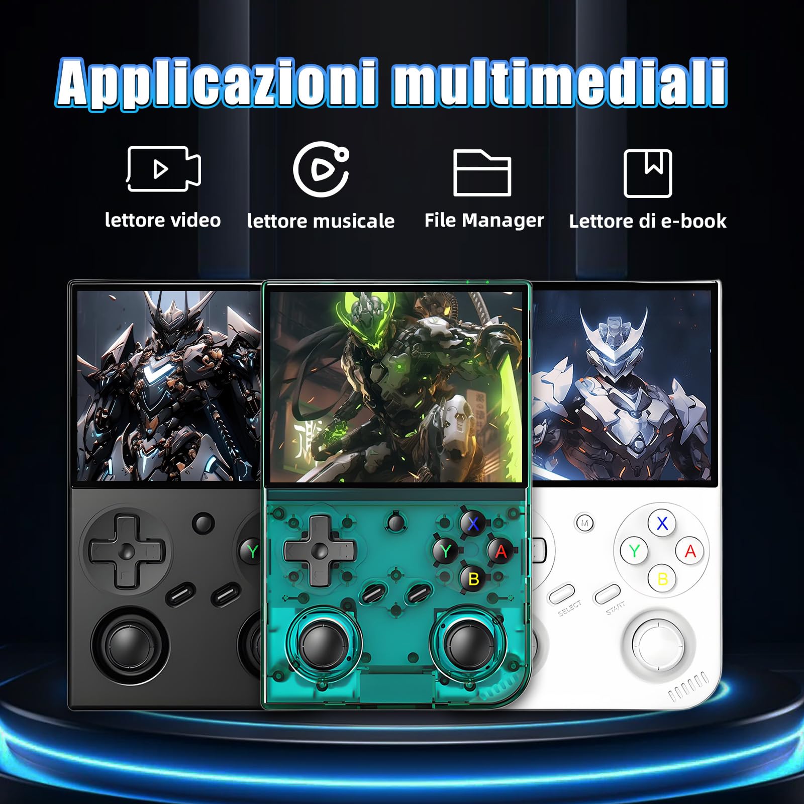 GKD PIXEL 2 Console di gioco portatile retrò in metallo versione 2025