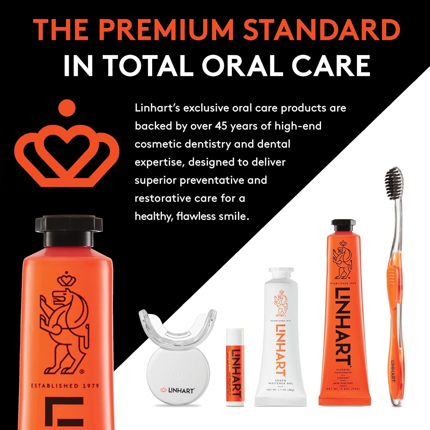 Linhart Teeth Whitening Pen – Professional Strength Gel for a Brighter Smile – Fast, Safe, and Easy-to-Use Whitening – No Sensitivity – Compact & Travel-Friendly – 30+ Applications