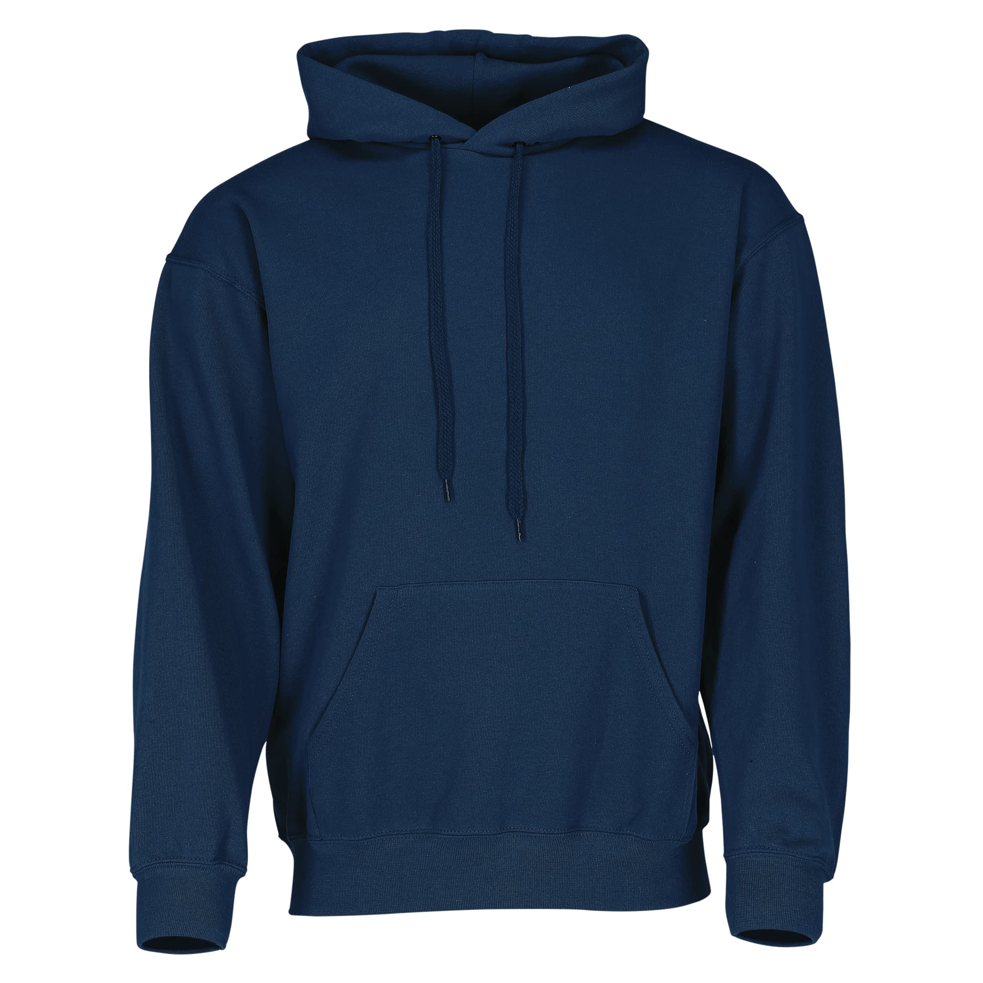 Fruit Of The Loom (S, Navy) Mens Hooded Sweatshirt / Hoodie Blue,Multicoloured