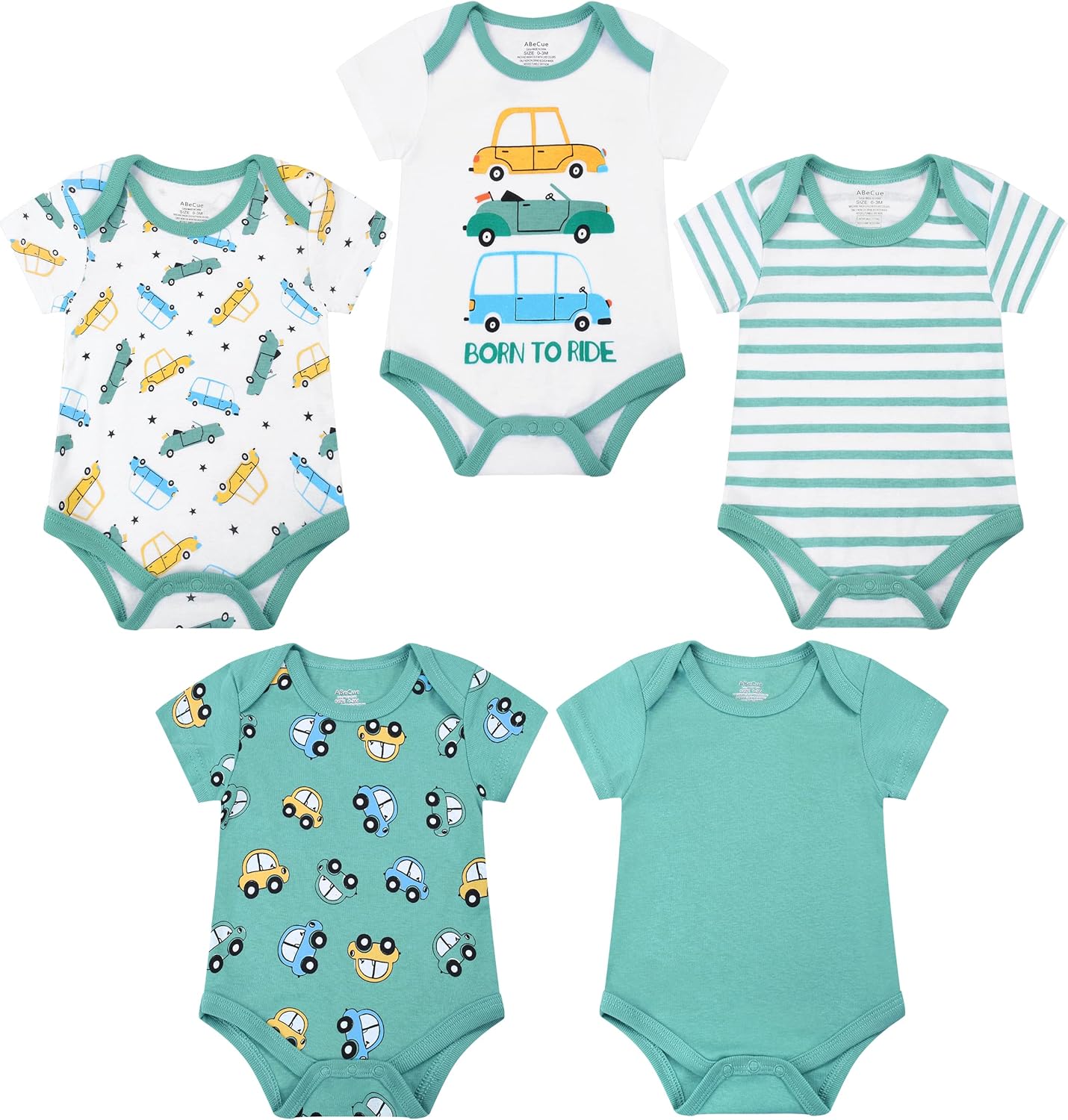 ABeCue Baby Boy Layette Essentials Set Newborn Girl Clothes Pack Infant Gift Sets 20-Piece