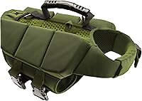 NoahPaw Dog Life Jacket Size S: Human-Grade 3X Foam Flotation, Breathable Mesh Vest for Swimming & Boating Safety