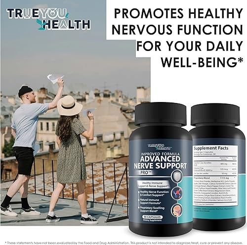 Miniatura 6 de Advanced Nerve Support Pro - El apoyo japonés de neuropatía ritual de vitaminas rojas - Suplemento de reparación de daño nervioso - Apoyo nervioso