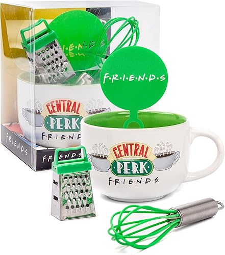 Vista 3 de FRIENDS Taza de programa de televisión Accesorios para plantilla Central Perk Cappuccino Cup