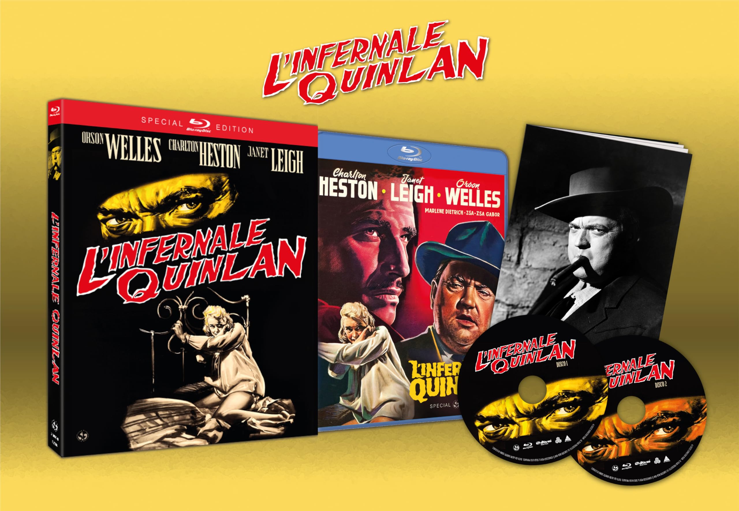 Infernale Quinlan, L', Special Edition, 2 Blu-Ray