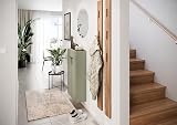 Germania Armoire Polyvalente Suspendue 1397-629 GW-Ameca, en Coloris Vert Taupe/chêne, Profondeur Faible, Optimale dans Les Couloirs Étroits, 56 x 97 x 22 cm (l x h x p) - 5