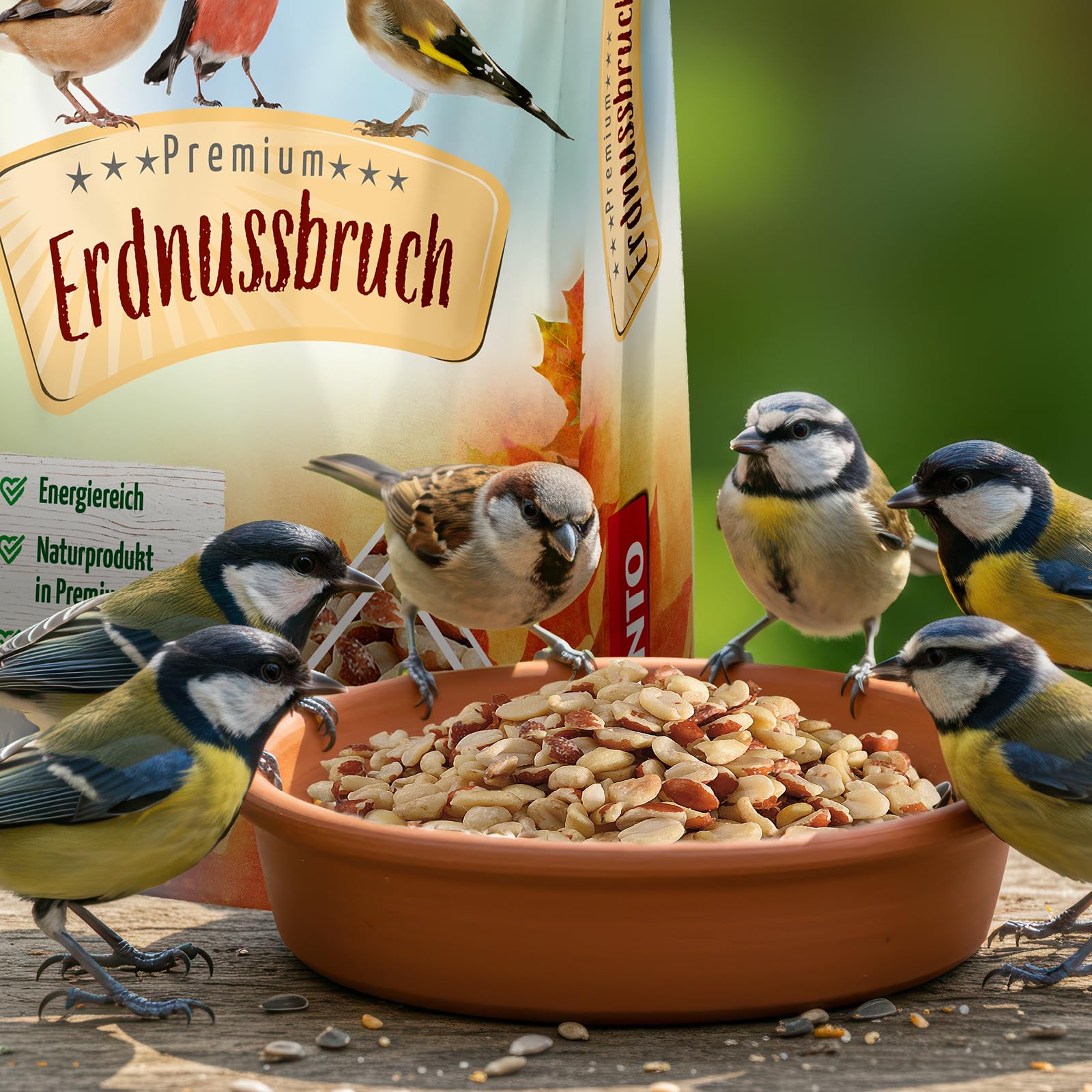 PANTO Erdnussbruch Vogelfutter