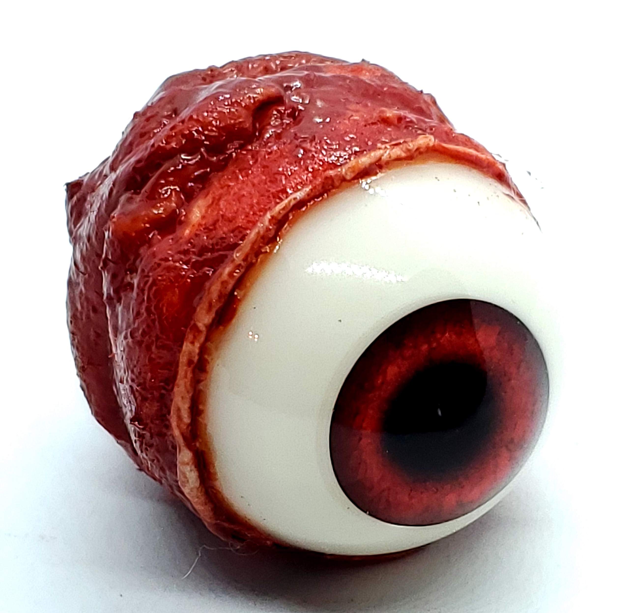 Realistic Life Size Acrylic Eye Popper for Halloween Props, Masks, Skulls, Crafts, Rabbit RED Eye