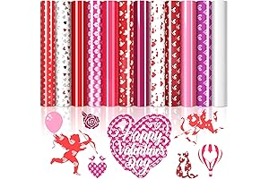 HTVRONT Valentine's Day Heat Transfer Vinyl Bundle