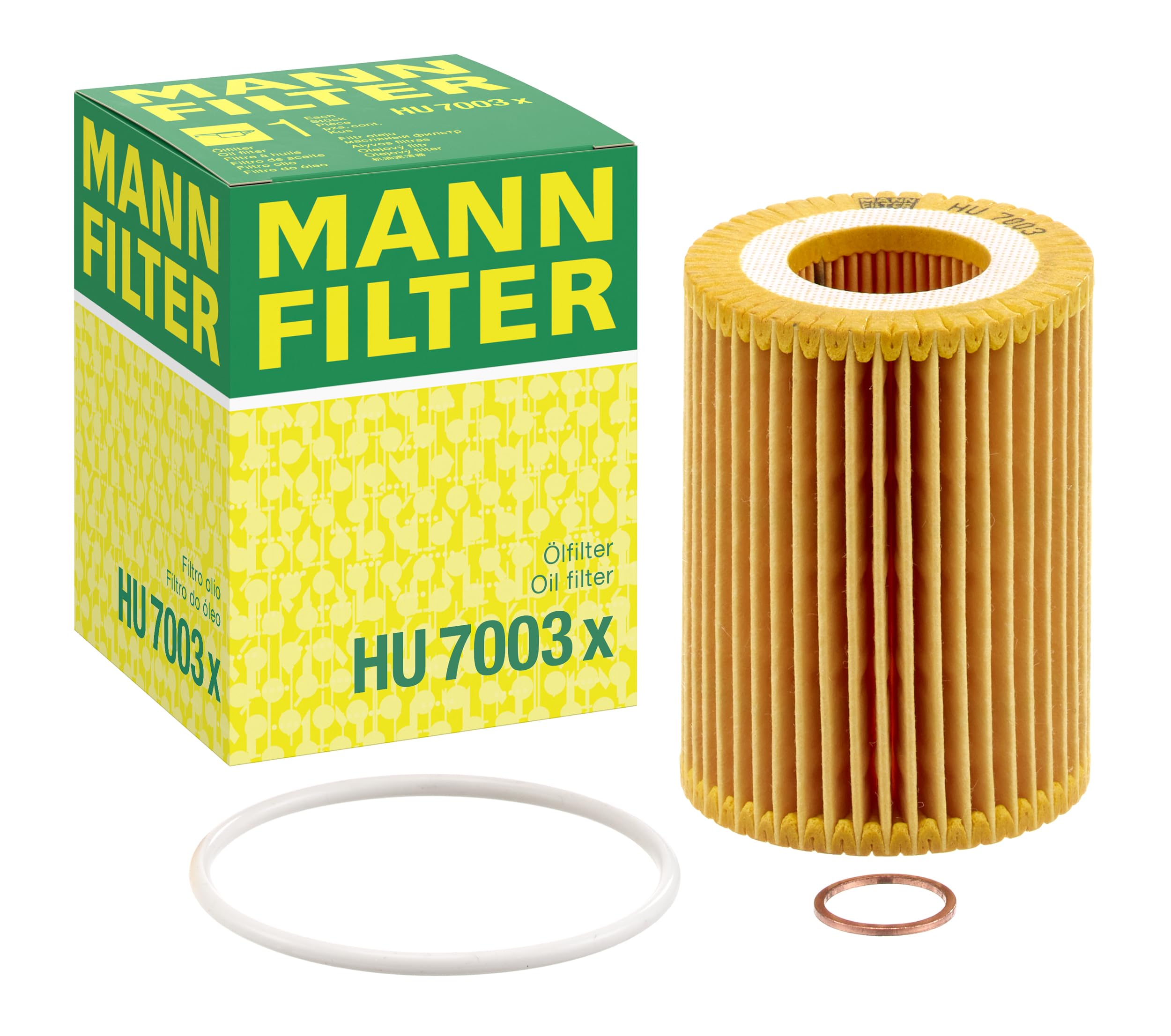 MANN-FILTER HU 7003 X – Filtro Olio Originale Per Auto E Veicoli Commerciali - 3