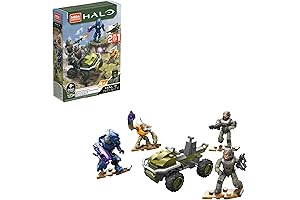 Mega Construx Halo Infinite: Elite Ranger and Recon Getaway Vehicle Set