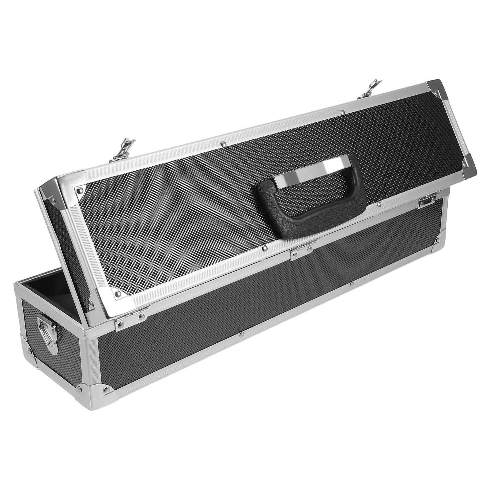 Supvox Messerkoffer für Kochutensilien aus Aluminiumlegierung mit 8 Fächern Hartschalenetui und Doppeltem Zahlenschloss für Outdoor Kochen und Professionelle Küchen