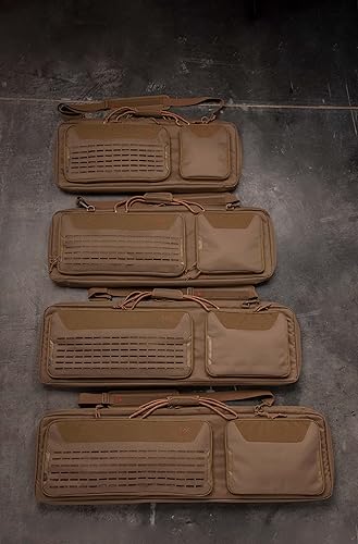 Miniatura 2 de Allen Company Tac-Six 10824 - Estuche vertical para pistola de 34 pulgadas, correas para mochila y bolsillo oculto, negro, talla única, 10824