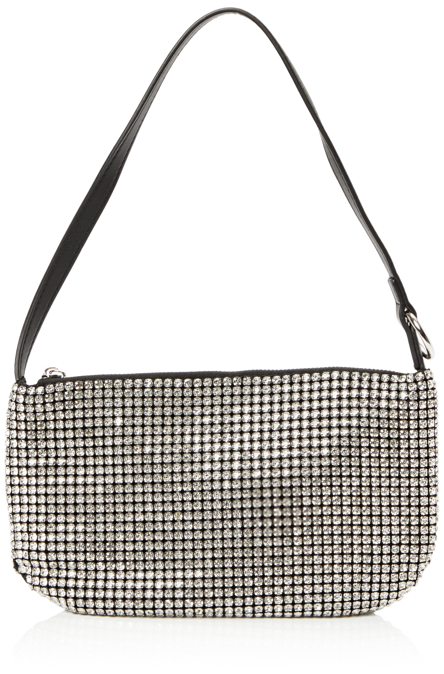 NAEMI Women's Shoulder Bags, Silver, One Size