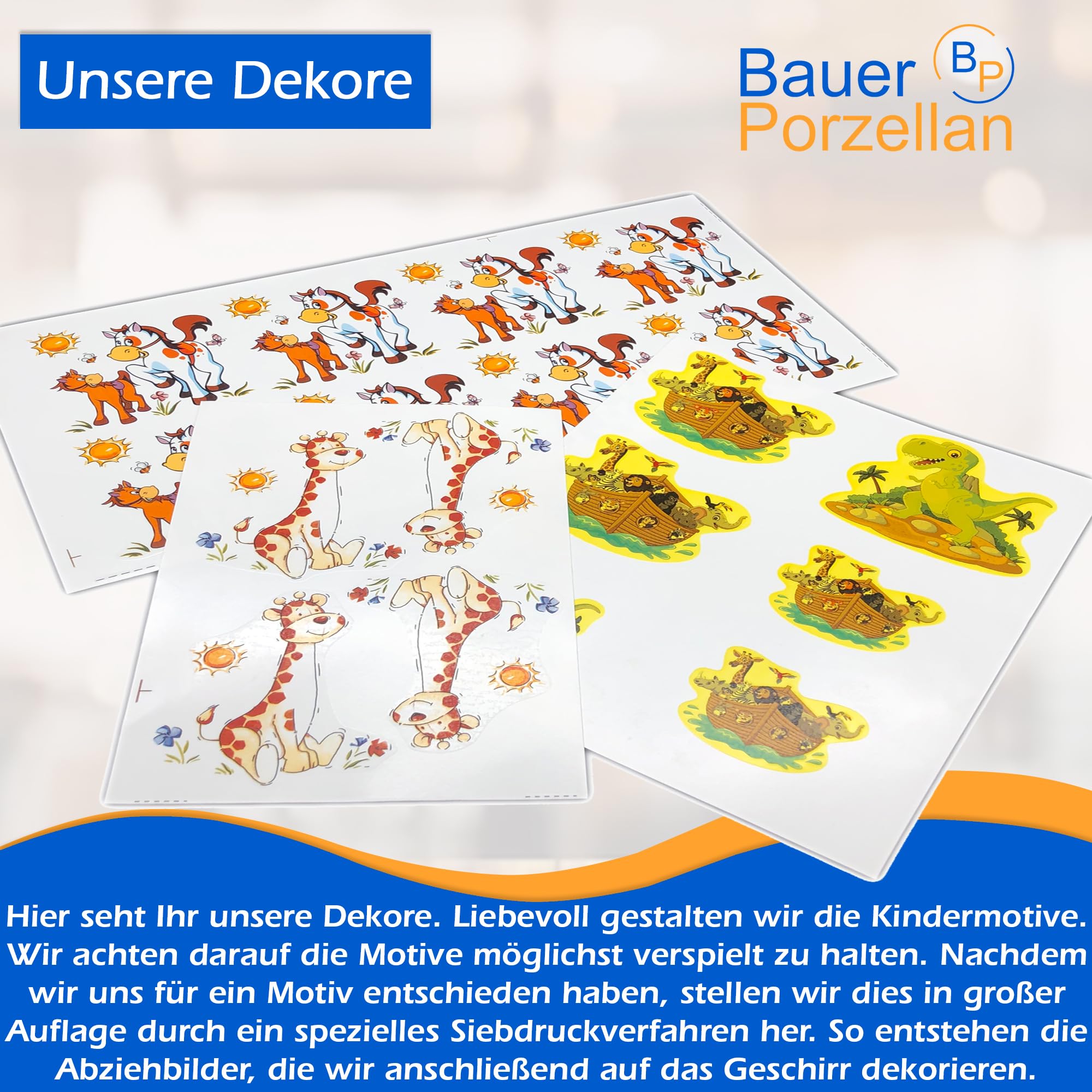 Suppenteller 22cm Kinderteller Teller Porzellan personalisierbar mit Wunschname Name Kindergeschirr mit Namen personalisiert (Giraffe)