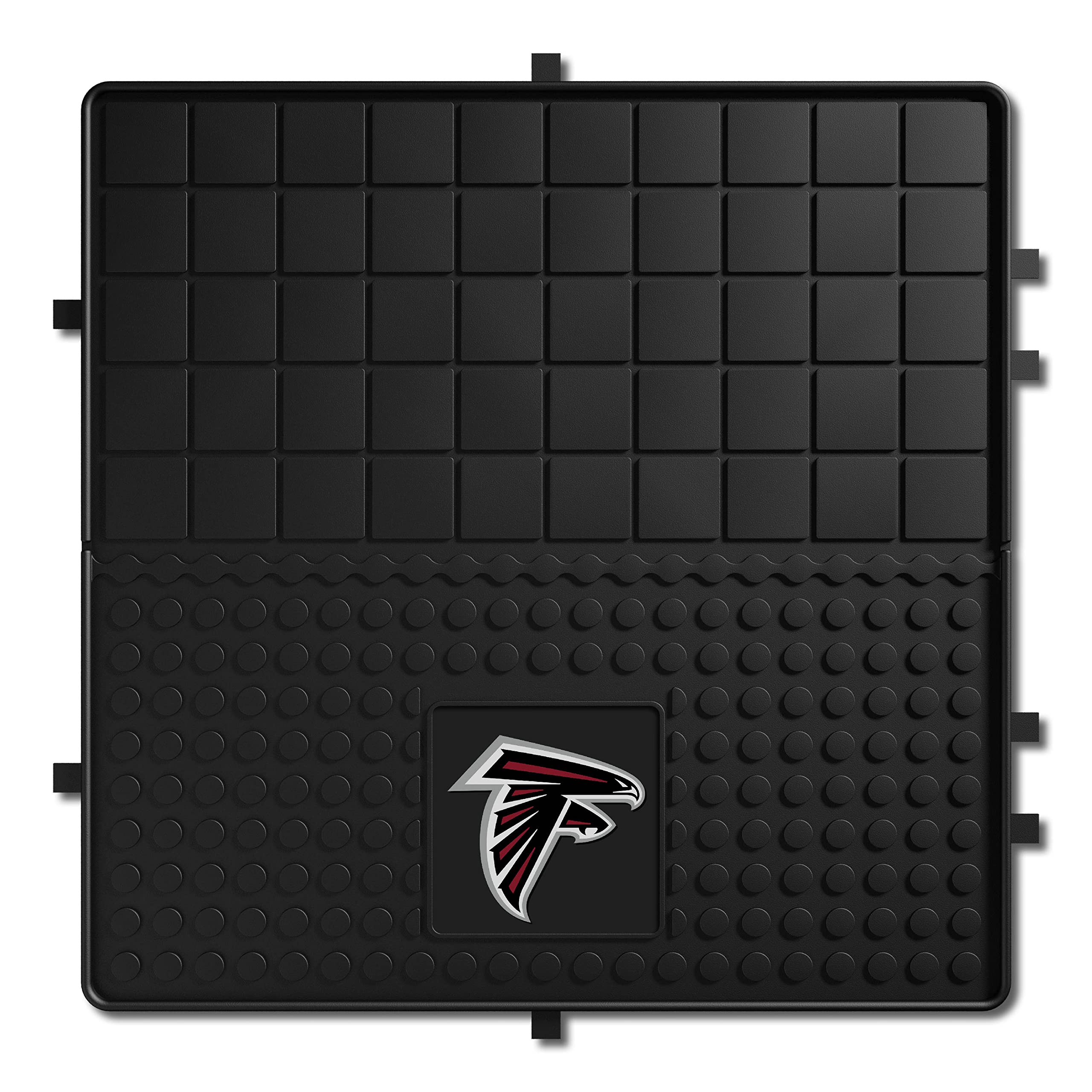 FANMATS 10944 Atlanta Falcons Heavy Duty Vinyl Cargo Mat 31"x31", All Weather Trunk Mat, Trunk Protection