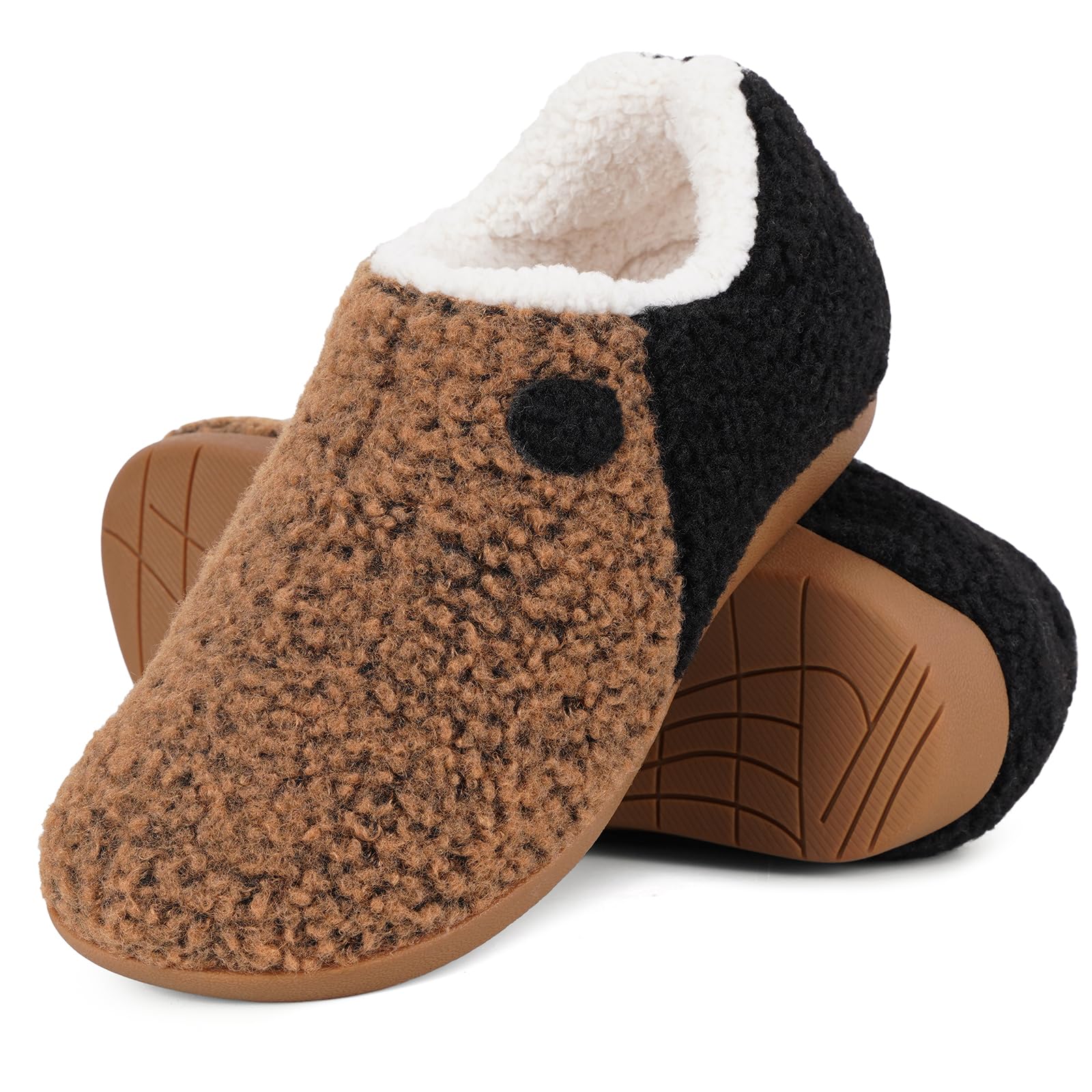 ERGOfoot Orthopedic Slippers with Arch Support Fleece
