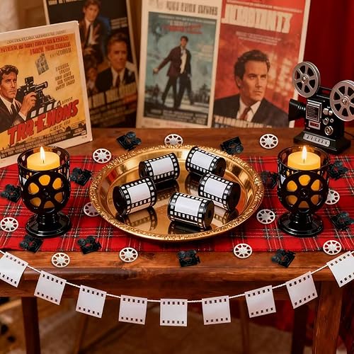 Miniatura 4 de Confeti para cámara de video de 1.59 oz, diseño metálico de papel de aluminio para fiesta, boda, cumpleaños, baby showe, despedida de soltera,