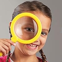 Vista 4 de Learning Resources Lupa jumbo, juego de 12, colores surtidos, exploración científica, a partir de 3 años
