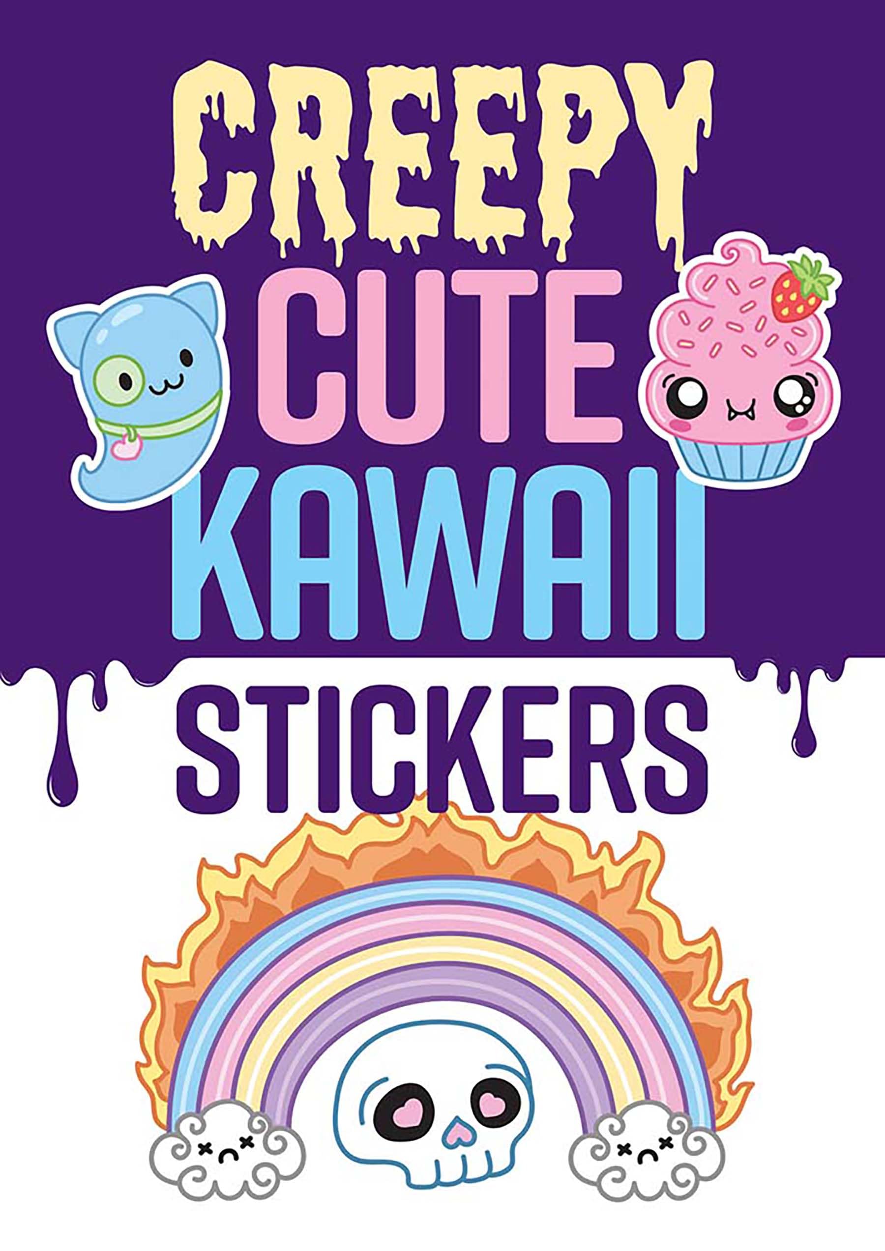 Creepy Cute Kawaii Stickers (Dover Stickers)