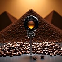 Vista 1 de 2-In-1 Gray Coffee Bean Spoon Tamping Scoop Tamper Tea Tool For Coffee Bean Spoon Coffee Measuring Coffee Scoops