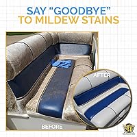 Vista 3 de Marine 31 Mildew Stain Remover & Cleaner Removes Stains from Boats, Homes, Patios, Bathrooms & Showers Effective Mold & Mildew Cleaner