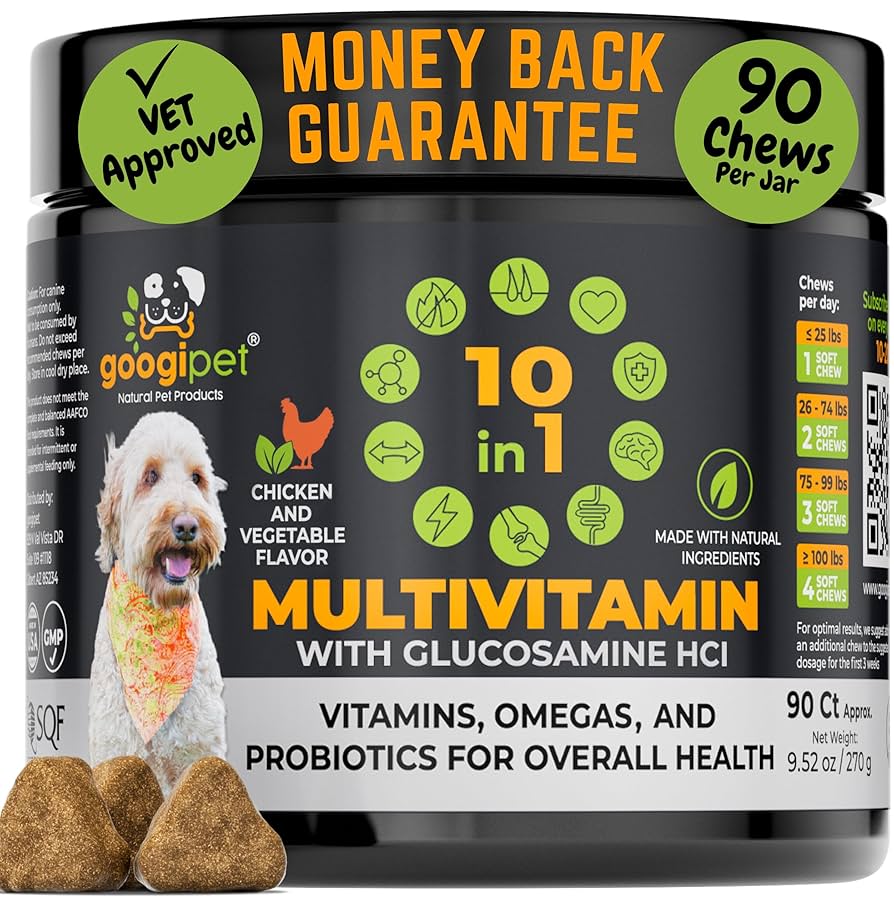 Top Dog Supplements on Amazon: Collagen, Probiotics & Omega-3 for Better Health