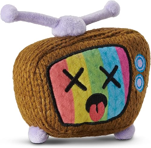 Miniatura 4 de Oinkie & Telly - Juguete de punto de peluche de 4 pulgadas, lindos juguetes de peluche coleccionables, paquete de 2