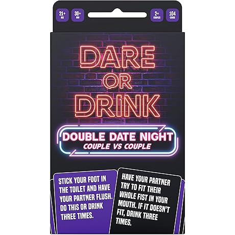 Double Date Night: The Ultimate Party Card Game for Couples