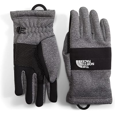 The North Face Kids Sierra Etip Gloves (Little Kids/Big Kids) tnf medium grey heather