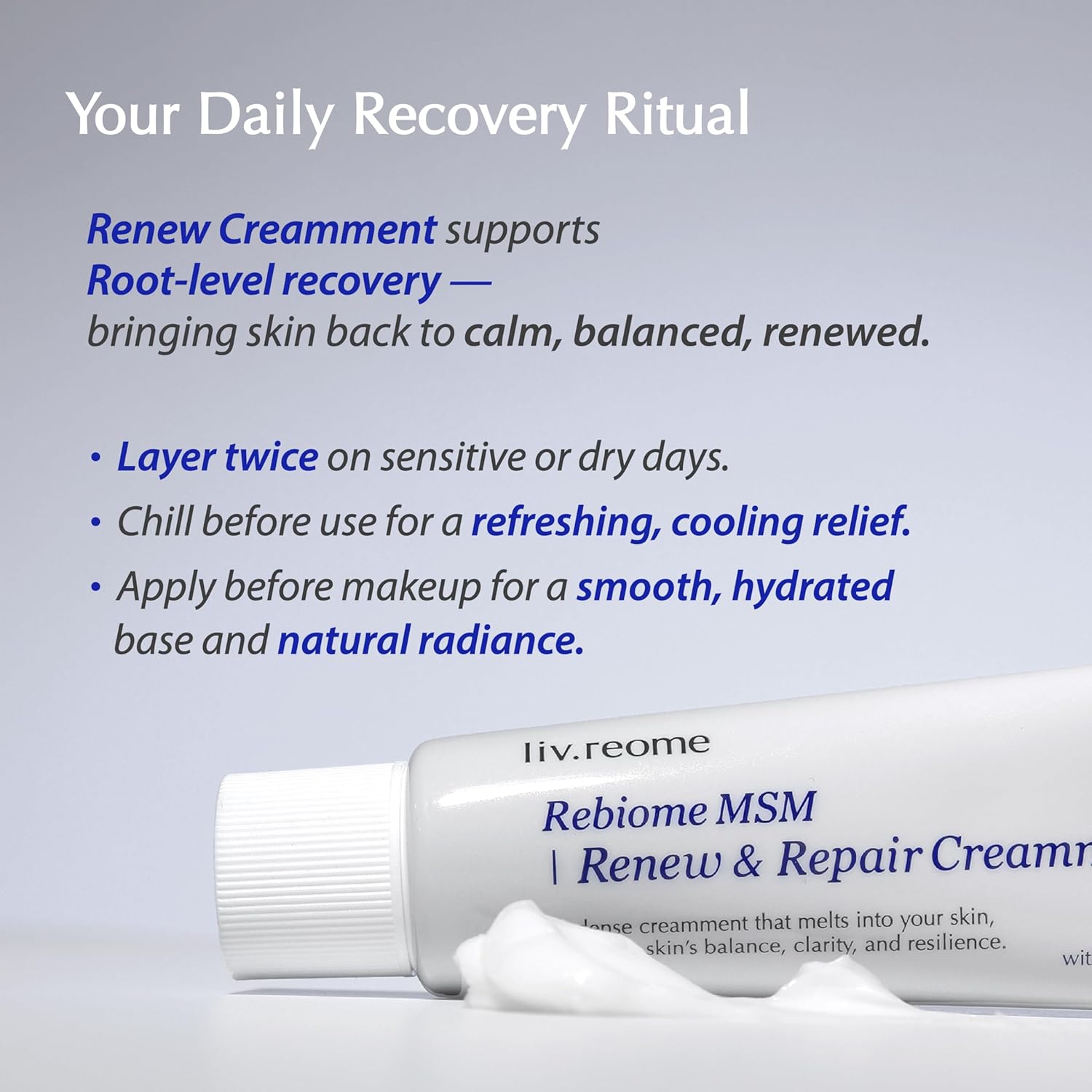 MSM Sulfur-Derived Redness Recovery Cream for Sensitive, Thin Skin – Probiotic Exosome + Panthenol + Ceramide NP - Image 8