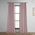HPD Half Price Drapes Signature Velvet Thermal Blackout Curtains for Living Room 96 Inch Long (1 Panel) Rod Pocket Insulated Blackout Curtains for Bedroom Window Curtains, 100W x 96L, Everglade Teal