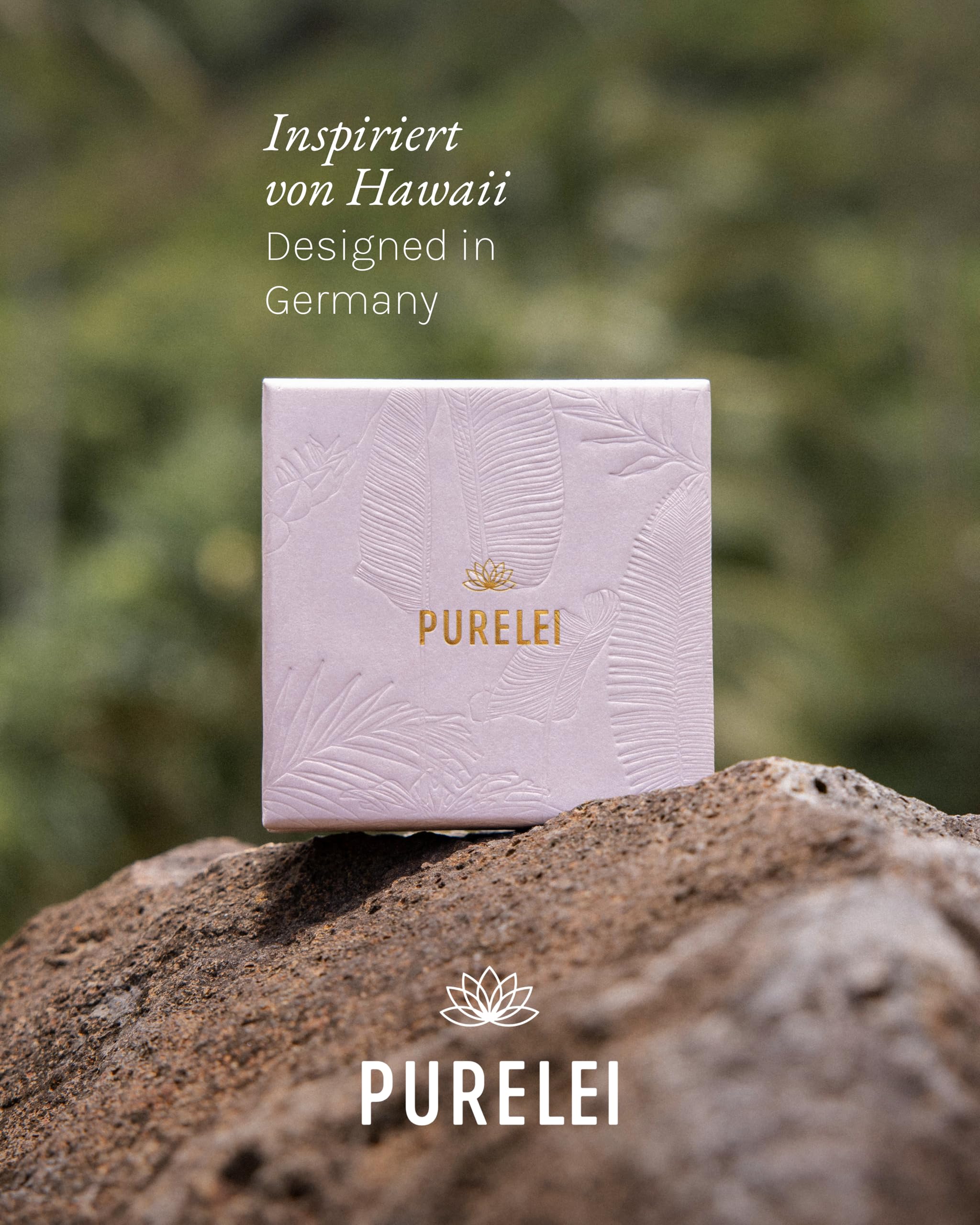 Purelei Sun Kette Damen – Halskette Damen aus langlebigem Edelstahl – Wasserfeste Kette mit Anhänger – 50-55 cm Länge verstellbar – Halskette für deinen individuellen Look