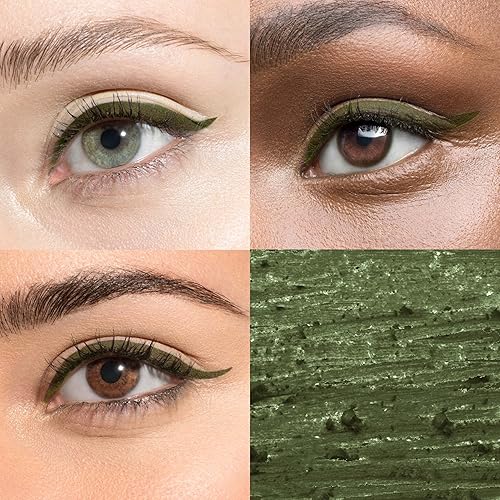 Miniatura 2 de Julep When Pencil Met - Lápiz delineador de ojos de gel afilable multiusos de larga duración - camuflaje verde mate - a prueba de transferencia -