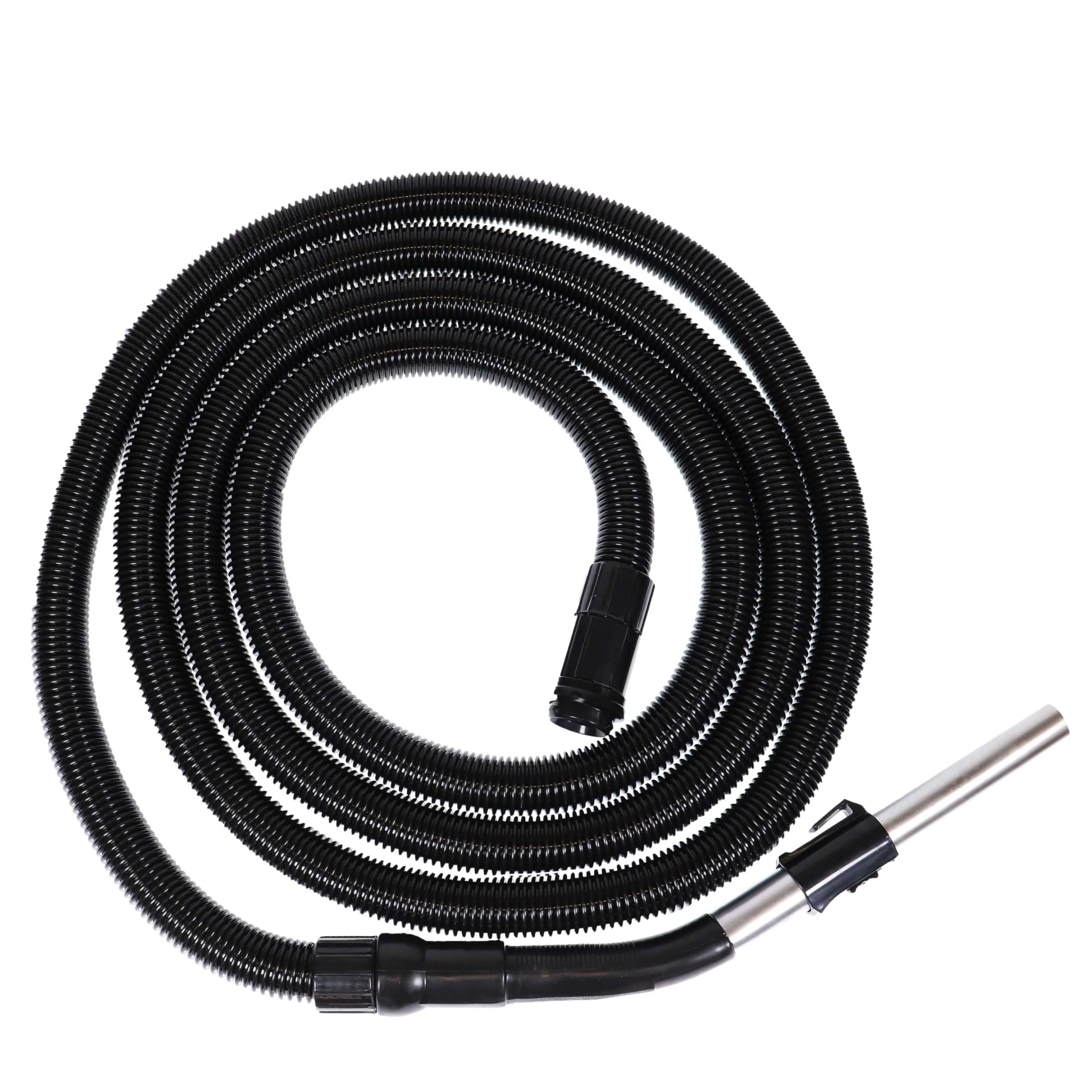 vhbw 4x tubo di ricambio flessibile sostituisce Nilfisk 140 2782 000 per aspirapolvere - 5 m, impugnatura, ø 32mm