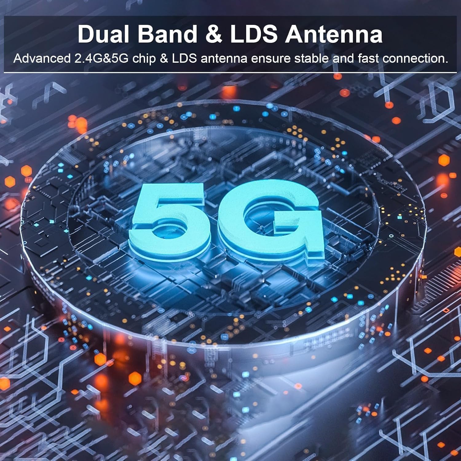 TTQ Wireless HDMI Transmitter and Receiver, Wireless HDMI Extender 4K Supported, Metal Housing, LED Display, 100FT Range, 2.4G&5G, for PC/Laptop/Camera/HDTV/Projector/TV Box