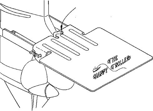 Davis Instruments Happy Troller Trolling Plate - Small (for motors 25 HP - 50 HP)