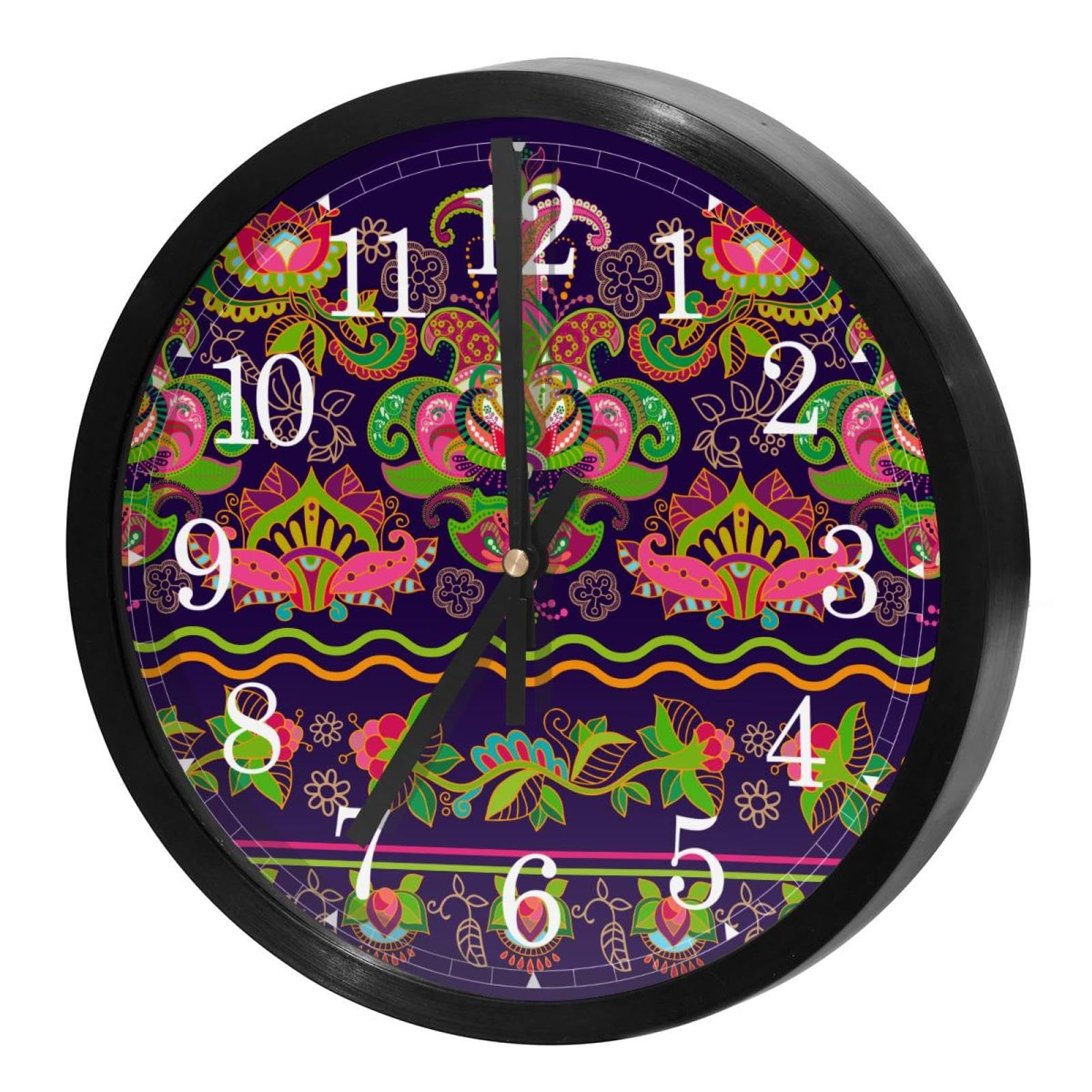 Horloge murale silencieuse pour retrouver le sommeil et le calme absolu au bureau