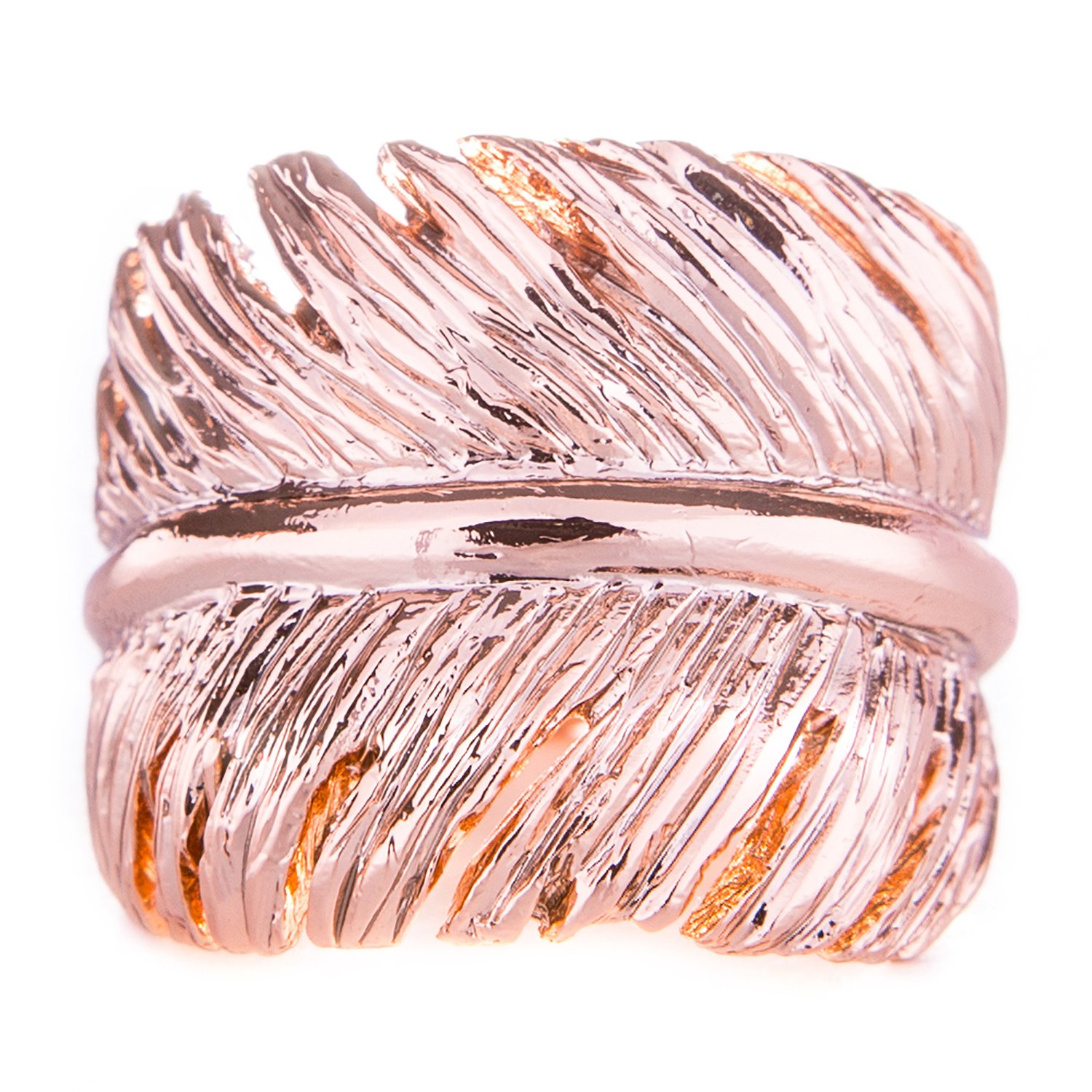 Bague or rose laiton chic avec sa finition haut de gamme