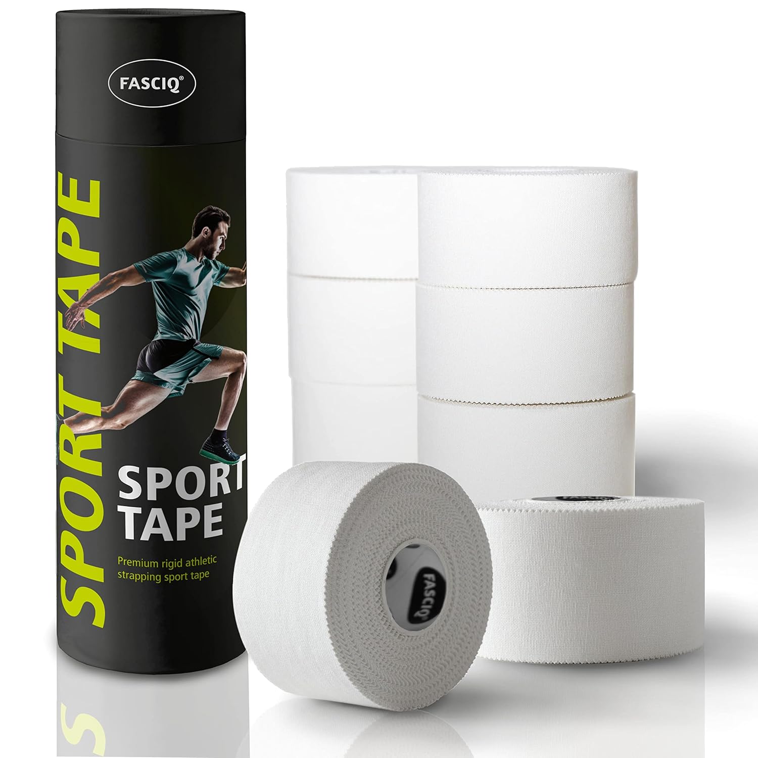 Premium White Athletic Tape Rigid Sports Tape For Ankle