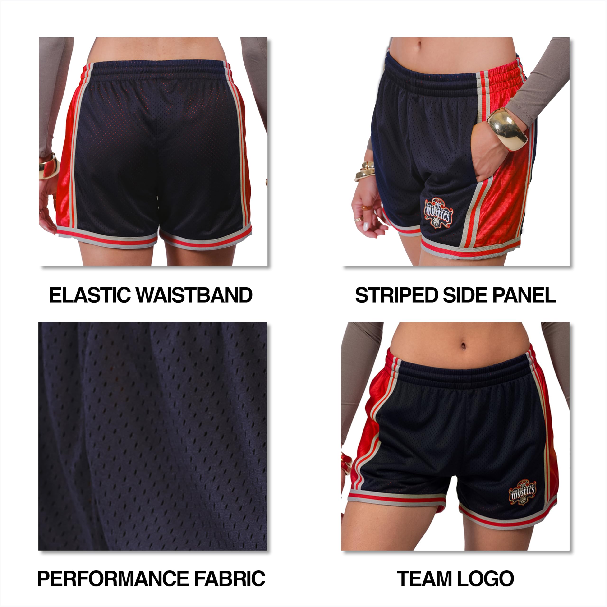 Ultra Game WNBA Official Teamplayer Basketball Shorts Mixte Enfant