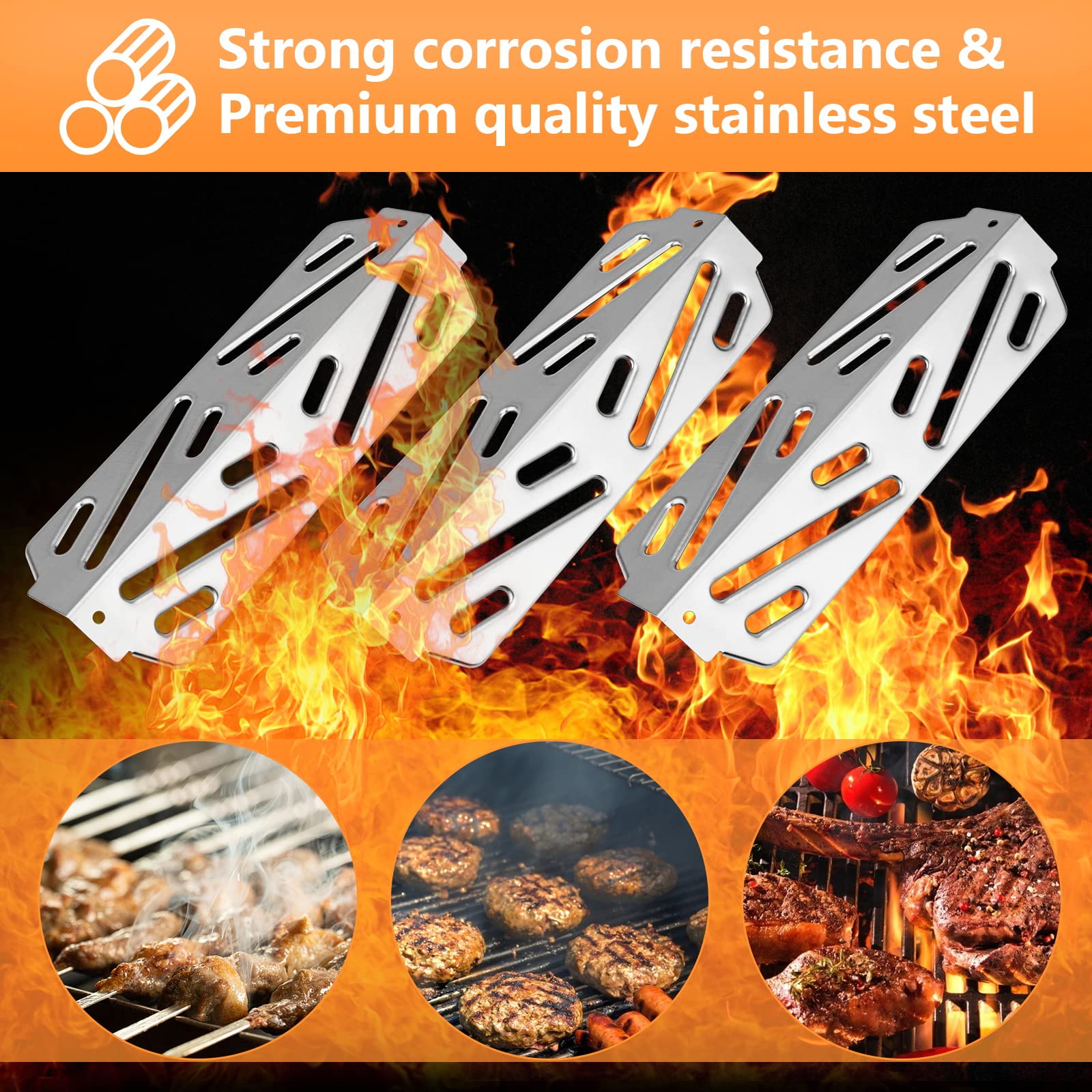 Déflecteurs De Chaleur 66040 Pour Weber Genesis II 300 Series