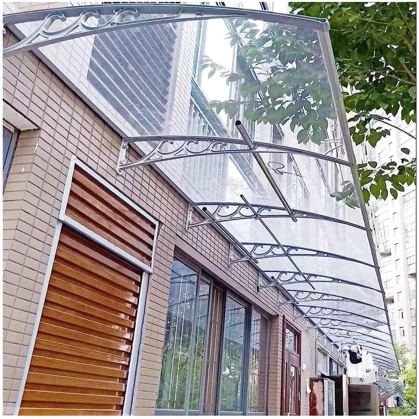 Auvent de porte étanche et résistant avec protection durable contre la pluie