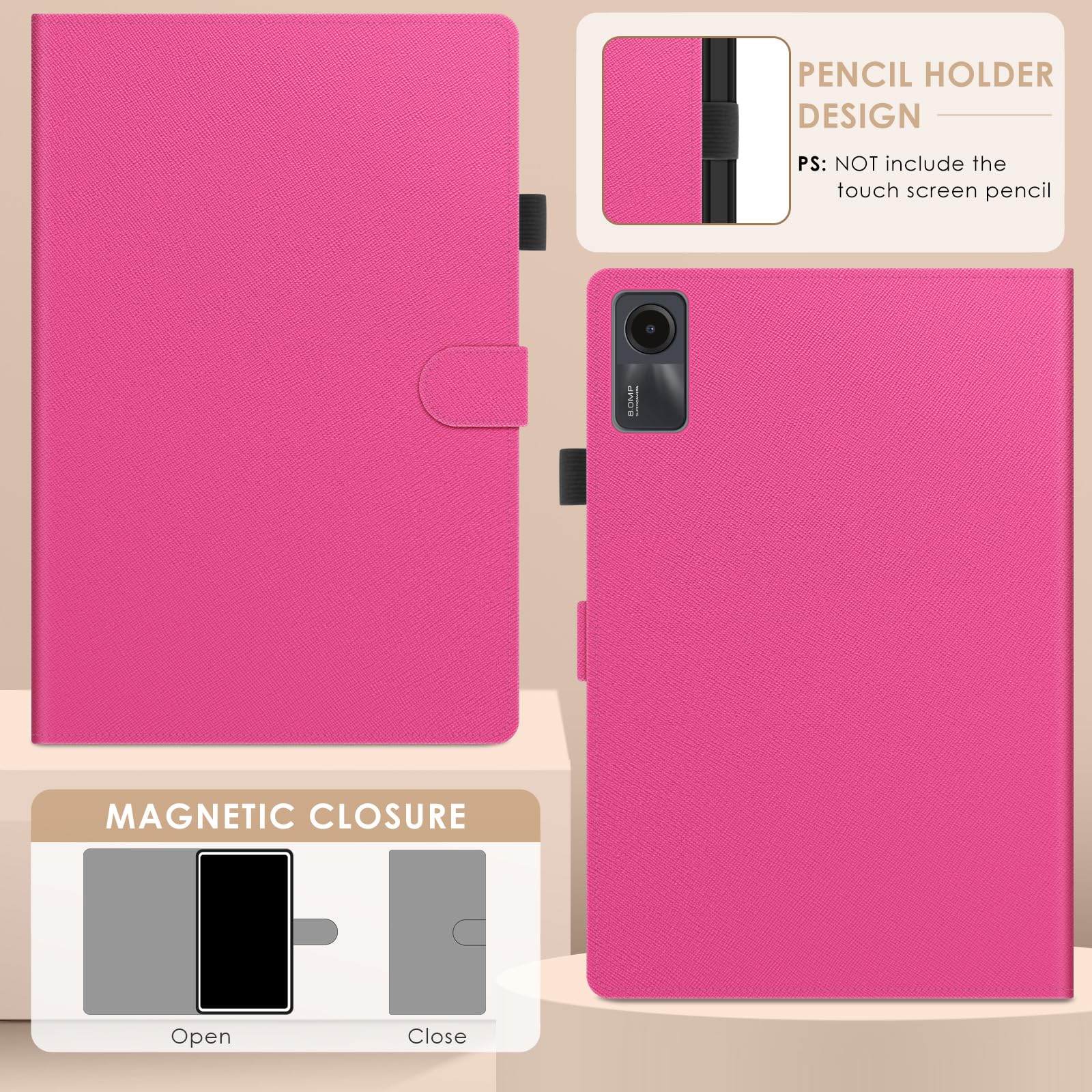 KATUMO Coque Étui Pour Xiaomi Redmi Pad SE 11 Pouces 2023 Housse De Protection En Support De Perspectives Multiples Housse Slim Smart Flip Cover Case Redmi Pad SE 2023