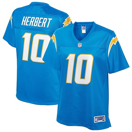 Chargers Women's Powder Blue Jersey Chargers Women's Powder Blue Jersey — officially licensed fan gear